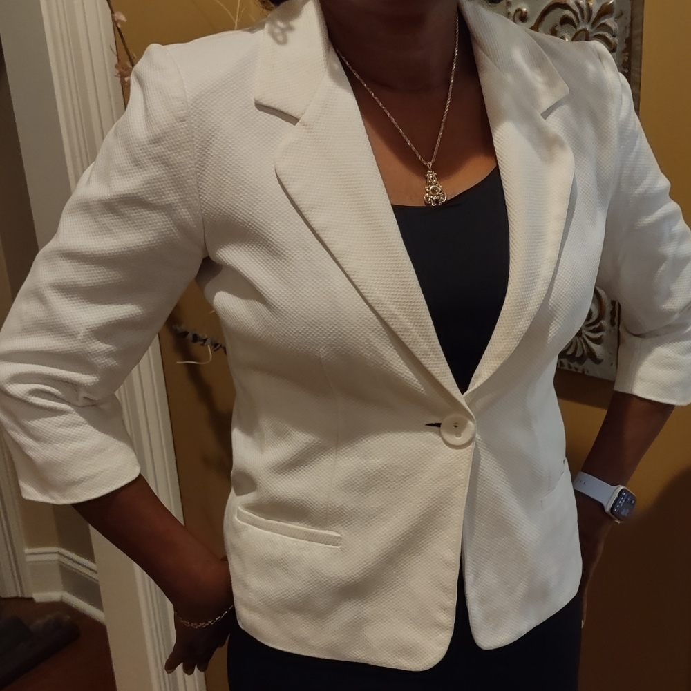 White Blazer